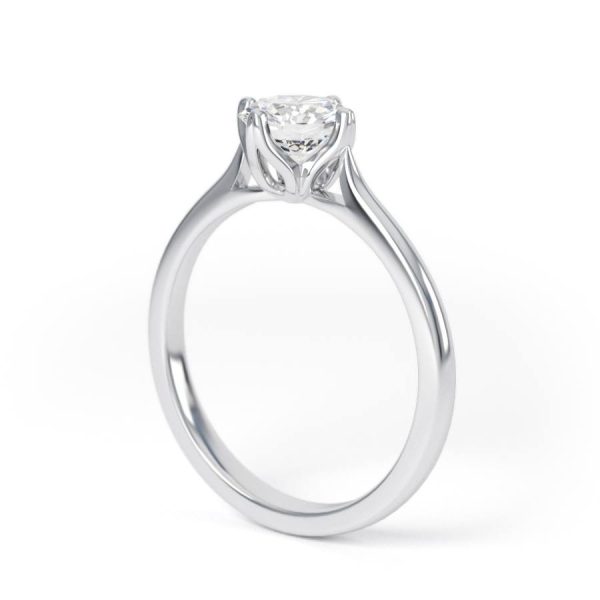 Eng - MADDIE | NSEW Set Slim Solitaire Engagement Ring - Image 3