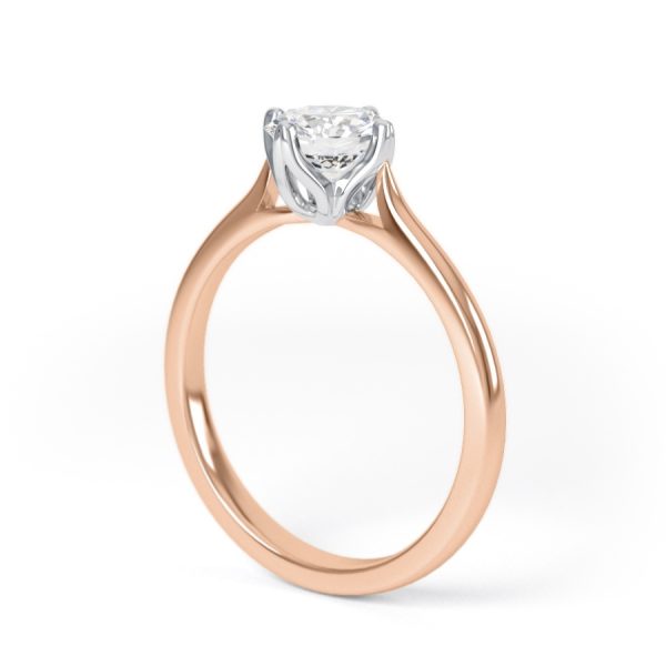 Eng - MADDIE | NSEW Set Slim Solitaire Engagement Ring - Image 9