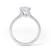 Eng - AUTUMN – Six Claw Raised Setting Solitaire Diamond Engagement Ring - Image 2