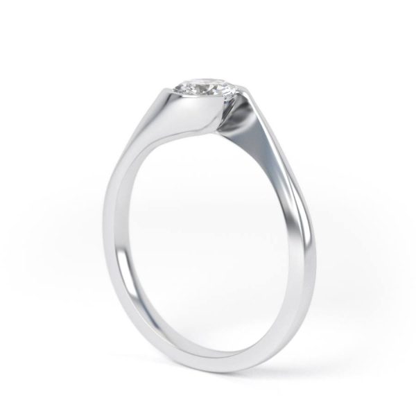 Eng - TAYLOR | Solitaire Twist Set Engagement Ring - Image 8