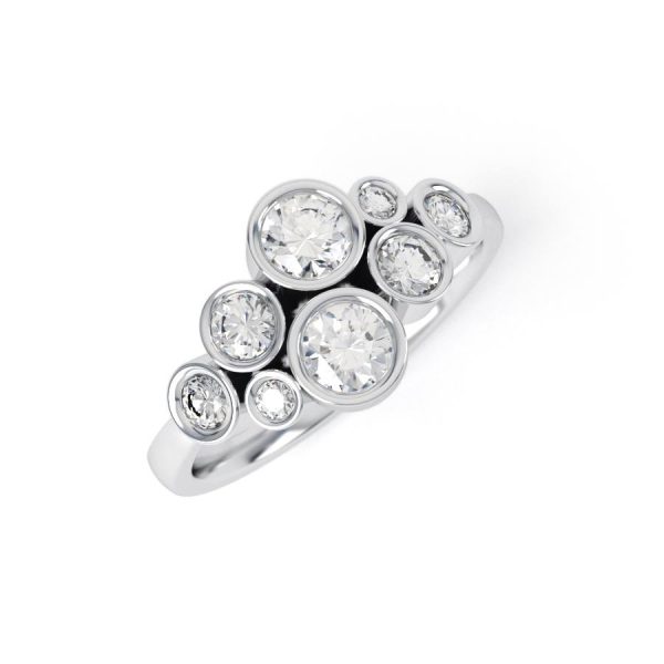 Eng - QUINN | Lab Grown Diamond Bubble Ring